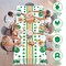 St. Patrick's Day Tablecloth - Shamrock Decorations, 54" X 108", 2 Pack